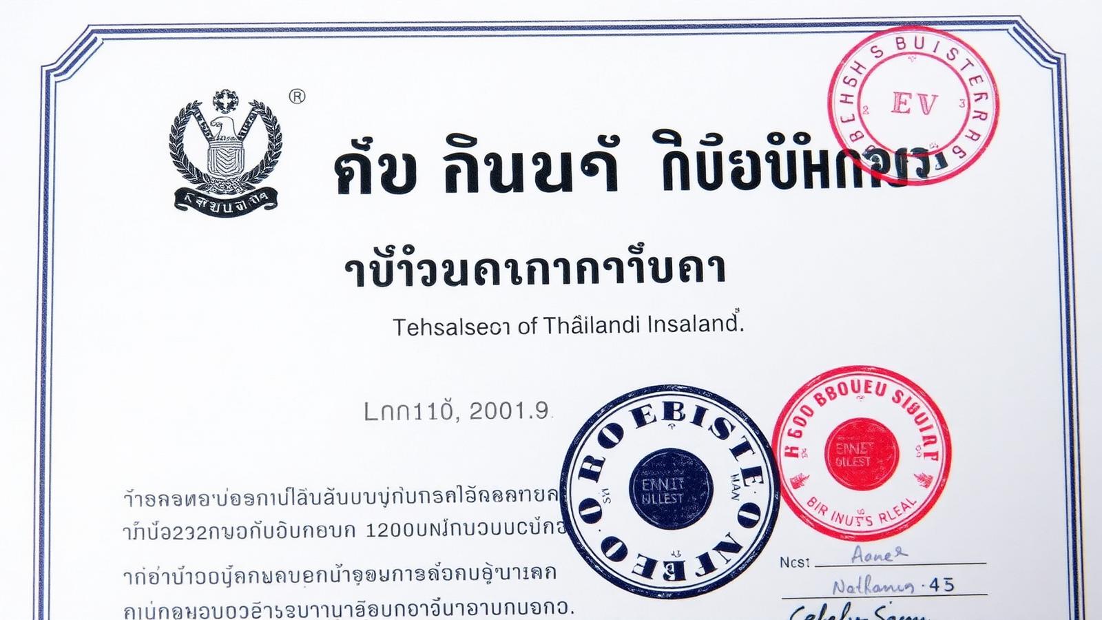 Foreign Business License FBL ใบอนุญาตประกอบธุรกิจของคนต่างด้าว