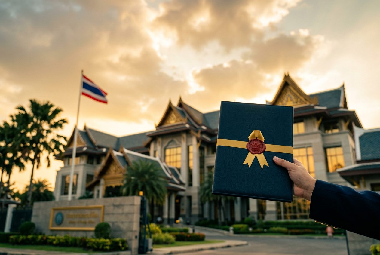 รับรองกงสุล กระทรวงต่างประเทศ MFA สำหรับคนไทย