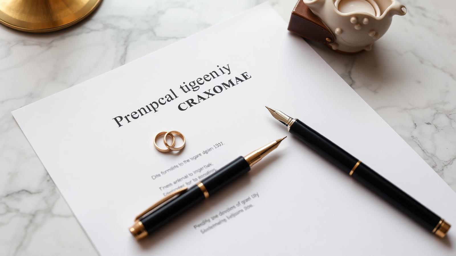 ร่างสัญญาก่อนสมรส Prenuptial Agreement